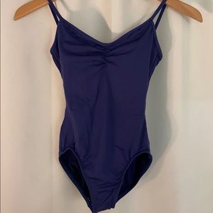 dark blue/purple motionwear leotard size XS